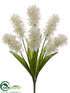 Silk Plants Direct Hyacinth Bush - White - Pack of 12