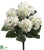 Hydrangea Bush - Cream White - Pack of 6