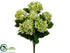 Silk Plants Direct Hydrangea Bush - Green - Pack of 6