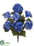 Silk Plants Direct Hydrangea Bush - Helio - Pack of 6