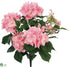 Silk Plants Direct Hydrangea Bush - Pink Two Tone - Pack of 12