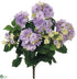 Silk Plants Direct Hydrangea Bush - Lavender Two Tone - Pack of 6