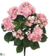 Silk Plants Direct Hydrangea Bush - Pink Two Tone - Pack of 6