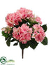 Silk Plants Direct Hydrangea Bush - Pink Green - Pack of 12