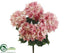 Silk Plants Direct Hydrangea Bush - Pink Two Tone - Pack of 12