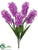 Silk Plants Direct Hyacinth Bush - Lilac - Pack of 6