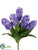 Hyacinth Bush - Cream - Pack of 12