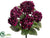 Hydrangea Bush - Purple - Pack of 6