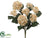 Hydrangea Bush - Cream - Pack of 6