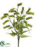 Silk Plants Direct Hops Bush - Green - Pack of 12
