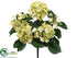 Silk Plants Direct Hydrangea Bush - Green Two Tone - Pack of 12