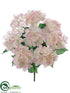 Silk Plants Direct Hydrangea Bush - Pink Cream - Pack of 12