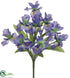 Silk Plants Direct Iris Bush - Helio - Pack of 12