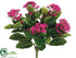 Silk Plants Direct Kalanchoe Bush - Fuchsia - Pack of 6
