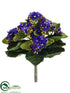Silk Plants Direct Kalanchoe Bush - Purple - Pack of 12