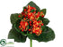 Silk Plants Direct Kalanchoe Bush - Orange - Pack of 12