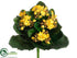 Silk Plants Direct Kalanchoe Bush - Yellow - Pack of 12