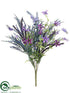 Silk Plants Direct Lavender Bush - Lavender - Pack of 12