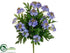 Silk Plants Direct Lantana Bush - Lavender Purple - Pack of 12