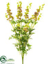 Silk Plants Direct Larkspur Bush - Green Lavender - Pack of 6