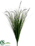 Silk Plants Direct Lavender, Grass Bush - Lavender Green - Pack of 12