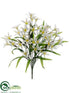 Silk Plants Direct Nerine Lily Bush - Cream - Pack of 12
