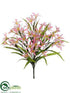 Silk Plants Direct Nerine Lily Bush - Pink - Pack of 12