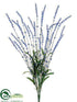 Silk Plants Direct Lavender Bush - Blue - Pack of 12