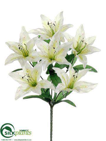 artificial tiger lilies Tiger Lily Bushes | Silk Lily Arrangements | Faux Lily Arrangements