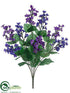 Silk Plants Direct Lilac Bush - Purple Helio - Pack of 12