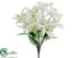 Silk Plants Direct Large Lily Bush - Cream - Pack of 12