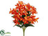 Silk Plants Direct Lily Bush - Flame - Pack of 12