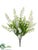 Silk Plants Direct Lily of The Valley Bush - White - Pack of 12