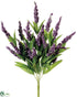 Silk Plants Direct Lavender Bush - Orchid - Pack of 12
