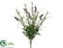 Silk Plants Direct Lavender, Rosemary Bush - Purple Lavender - Pack of 12