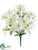 Tiger Lily Bush - White - Pack of 24