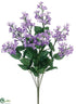 Silk Plants Direct Lilac Bush - Lavender - Pack of 12