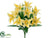 Lily Bush - Yellow - Pack of 12
