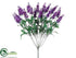 Silk Plants Direct Lavender Bush - Orchid - Pack of 12