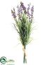 Silk Plants Direct Lavender Bunch - Lavender - Pack of 12