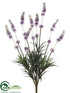 Silk Plants Direct Lavender Bush - Lavender - Pack of 12