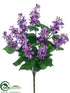 Silk Plants Direct Lilac Bush - Purple Two Tone - Pack of 12