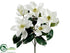 Silk Plants Direct Magnolia Bush - Cream - Pack of 12