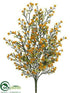 Silk Plants Direct Wild Mimosa Bush - Yellow - Pack of 12