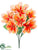 Silk Plants Direct Magnolia Bush - Coral - Pack of 6