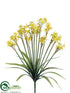 Silk Plants Direct Narcissus Bush - Yellow - Pack of 12