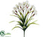 Silk Plants Direct Narcissus Bush - White - Pack of 12