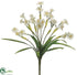 Silk Plants Direct Narcissus Bush - White - Pack of 12