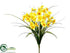 Silk Plants Direct Narcissus Bush - Yellow Yellow - Pack of 12