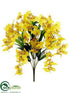 Silk Plants Direct Oncidium Orchid Bush - Yellow - Pack of 12